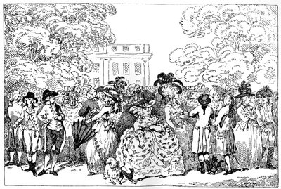 1784 veya Günün Modası, 1784. by Thomas Rowlandson