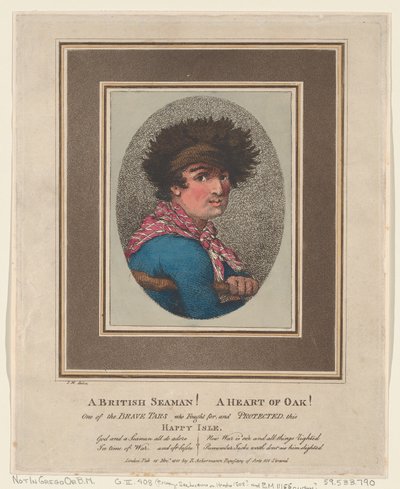 Bir İngiliz Denizci! Meşenin Kalbi!, 15 Kasım 1801., 15 Kasım 1801. by Thomas Rowlandson