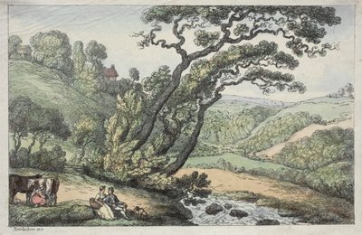 Korniş Görünümü by Thomas Rowlandson