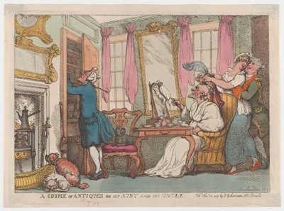 Birkaç Antika veya Teyzem ve Amcam, 20 Kasım 1807., 20 Kasım 1807. by Thomas Rowlandson