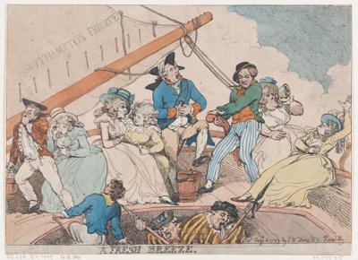Taze Bir Esinti, 4 Ağustos 1789., 4 Ağustos 1789. by Thomas Rowlandson