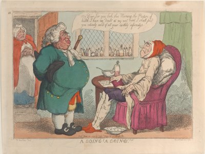Bir Gidiyor! Bir Gidiyor!!!, 10 Haziran 1809., 10 Haziran 1809. by Thomas Rowlandson