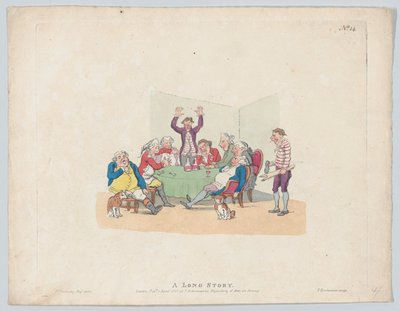 Uzun Bir Hikaye, 1 Nisan 1803., 1 Nisan 1803. by Thomas Rowlandson