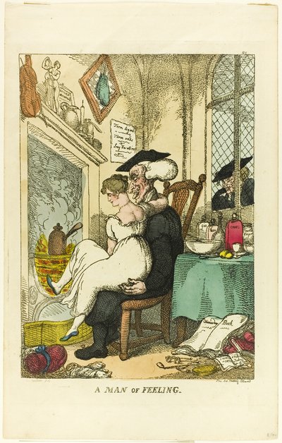 Duygulu Adam by Thomas Rowlandson