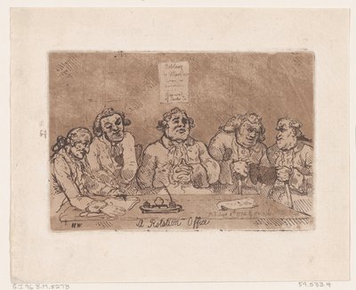 Bir Rotasyon Bürosu, 8 Haziran 1774., 8 Haziran 1774. by Thomas Rowlandson