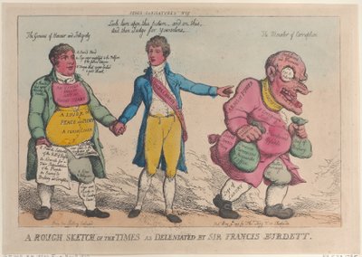 Sör Francis Burdett tarafından Reddedilen A Rough Sketch of the Times, ..., [9 Mayıs 1810], 1819