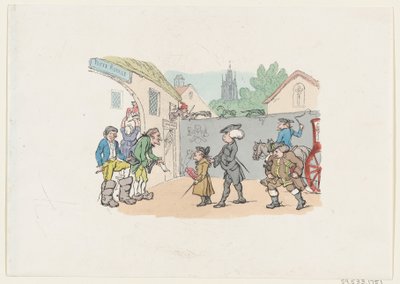 Yabancı Parçalara Bir Tur, 1807., 1807. by Thomas Rowlandson