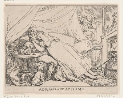 Yurtdışında ve Evde, 28 Şubat 1807., 28 Şubat 1807. by Thomas Rowlandson