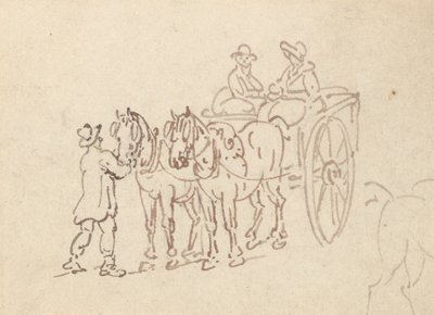 Albüm Çizimi by Thomas Rowlandson