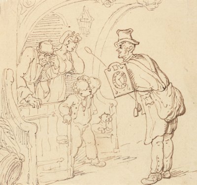 Albüm Çizimi by Thomas Rowlandson