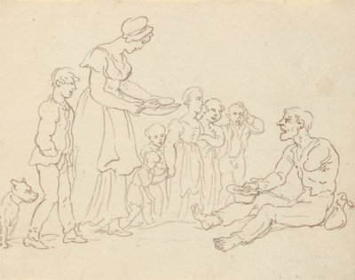 Albüm Çizimi by Thomas Rowlandson