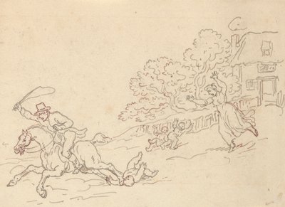 Albüm Çizimi by Thomas Rowlandson