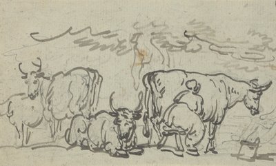 Albüm Çizimi by Thomas Rowlandson