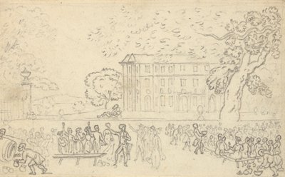 Albüm Çizimi by Thomas Rowlandson