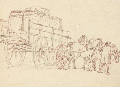 Albüm Çizimi by Thomas Rowlandson