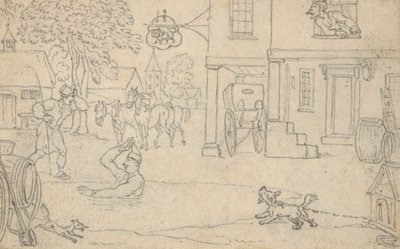 Albüm Çizimi by Thomas Rowlandson