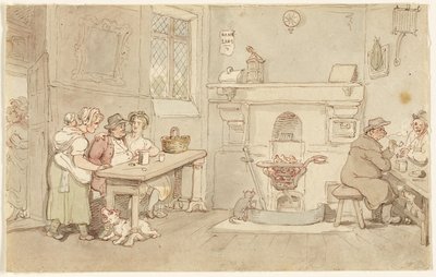 bira evi by Thomas Rowlandson