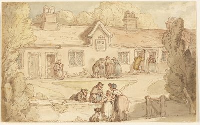 Tottenham Sadaka Evi by Thomas Rowlandson