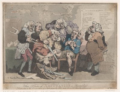 Ampütasyon, 17 Şubat 1786., 17 Şubat 1786. by Thomas Rowlandson