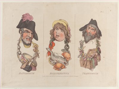 Battleorum, Billingsgatina, Trafficorum, 15 Ağustos 1800., 15 Ağustos 1800. by Thomas Rowlandson