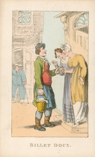 Yumuşak bilet by Thomas Rowlandson