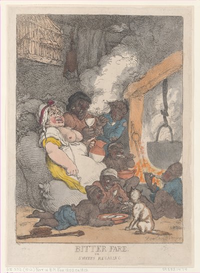 Acı Ücret veya Sweeps Regaling, 1812., 1812. by Thomas Rowlandson