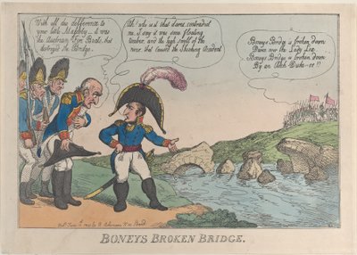 Boneys Broken Bridge, 12 Haziran 1809., 12 Haziran 1809. by Thomas Rowlandson