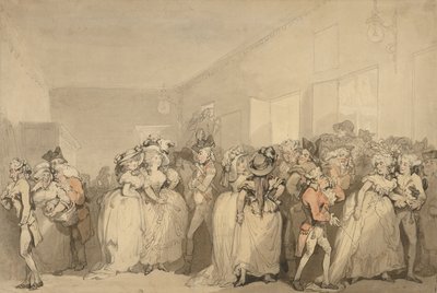 Kutu-Lobi Şezlongları by Thomas Rowlandson
