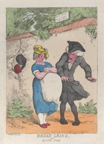 Broad Grins veya Black Joke, 4 Haziran 1812., 4 Haziran 1812. by Thomas Rowlandson