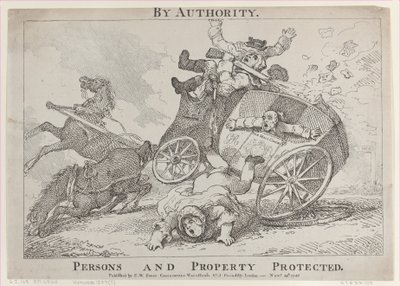 Otorite tarafından. Korunan Kişiler ve Mülkler, 24 Kasım 1785., 24 Kasım 1785. by Thomas Rowlandson