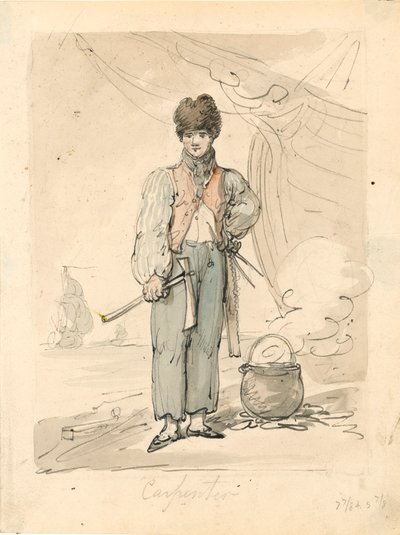 Marangoz by Thomas Rowlandson