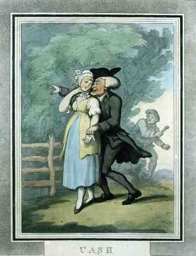Nakit, bar. tarafından Rudolph Ackermann by Thomas Rowlandson
