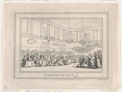 Banyo Konforu, Tabak 10, 6 Ocak 1798., 6 Ocak 1798. by Thomas Rowlandson