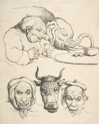 Karşılaştırmalı Anatomi, 1800-25., 1800-25. by Thomas Rowlandson