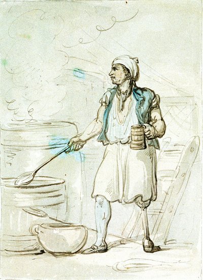 Aşçının arkadaşı by Thomas Rowlandson