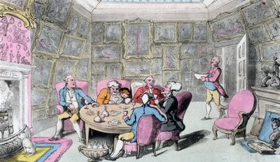 Lordum ile Doktor Sözdizimi, 19. yüzyılın başlarında. by Thomas Rowlandson