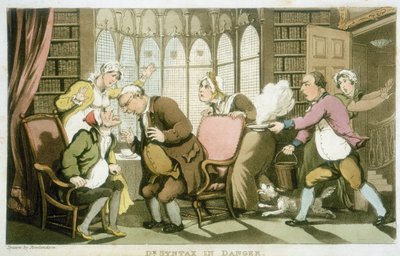 Dr Syntax Tehlikede by Thomas Rowlandson
