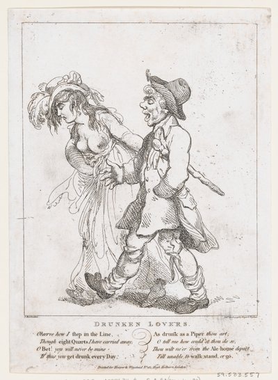 Sarhoş Aşıklar, 15 Mart 1798., 15 Mart 1798. by Thomas Rowlandson