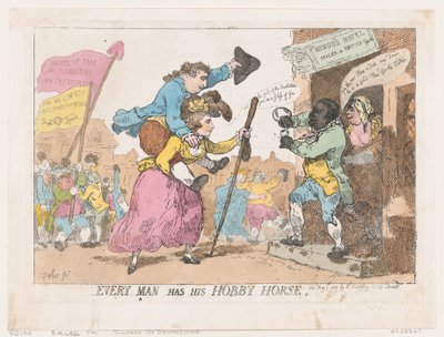 Her İnsanın Bir Hobisi Vardır At, 1 Mayıs 1784., 1 Mayıs 1784. by Thomas Rowlandson