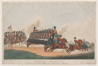 Sefer veya Askeri Uçuş, 16 Mayıs 1798., 16 Mayıs 1798. by Thomas Rowlandson