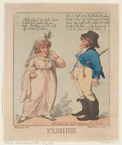 Moda, 2 Nisan 1801., 2 Nisan 1801. by Thomas Rowlandson