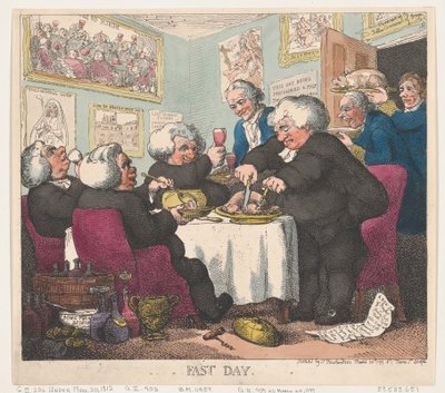 Oruç Günü, 20 Mart 1799., 20 Mart 1799. by Thomas Rowlandson