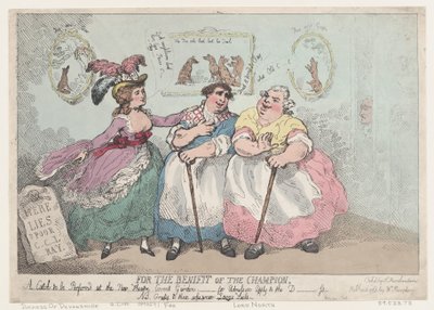 Şampiyonun Yararına, 20 Mayıs 1784., 20 Mayıs 1784. by Thomas Rowlandson
