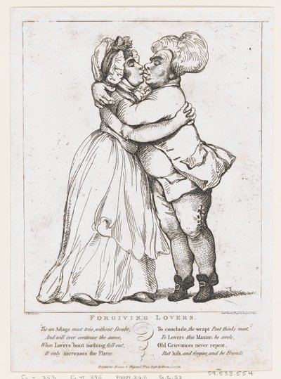 Bağışlayan Aşıklar, 15 Mart 1798., 15 Mart 1798. by Thomas Rowlandson