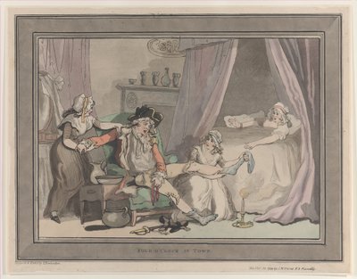 Kasabada Saat 4, 20 Ekim 1790., 20 Ekim 1790. by Thomas Rowlandson