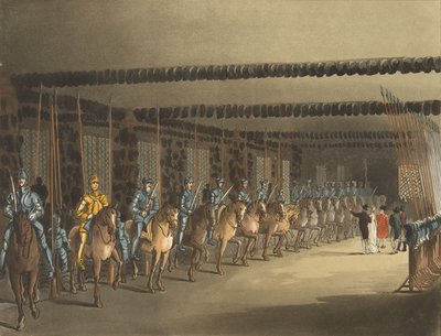 At Cephaneliği, Londra Kulesi, 1 Kasım 1809., 1 Kasım 1809 by Thomas Rowlandson
