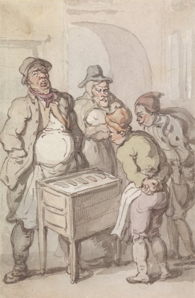 Acılı Baharatlı Zencefilli Kurabiye Tüm Sıcak by Thomas Rowlandson