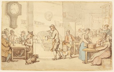 Bir Hanın İç Mekanı by Thomas Rowlandson