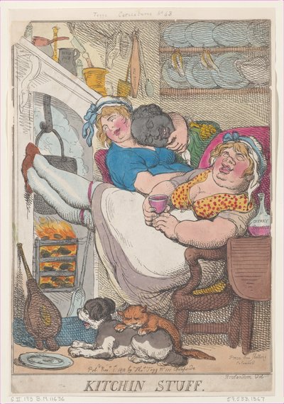 Kitchin Stuff, 1 Kasım 1810., 1 Kasım 1810. by Thomas Rowlandson