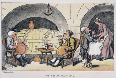 Le docteur dans un celllar ou un cave - William Combe, hasta tarafından “” Doktor Sözdizimi
